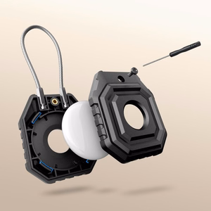 Tech-Protect Kevlar Seal maciņš Apple AirTag 1/2 - melns