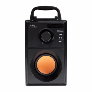 Media-Tech Boombox BT MT3145 V2 – pārnēsājams stereo skaļrunis, 15 W, melns