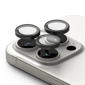 Ringke Kameras rāmja aizsargs 2-gabalu iPhone 16 Pro / 16 Pro Max - melns
