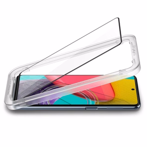 Spigen ALM Glass FC закалённое стекло для Samsung Galaxy M53 5G - чёрный