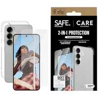 CARE by PanzerGlass Fashion 2in1 Viedtālruņa apvalks + stikla aizsargu komplekts priekš Samsung Galaxy S25