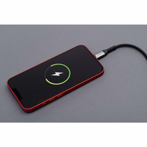 FORCELL F-ENERGY C257 kabelis USB A uz Lightning 2,4A 12W Cafule 2 m melns