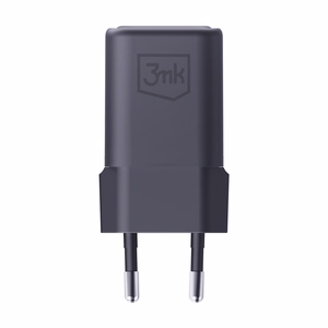 3mk Hyper Charger PD 33W GaN QC4+ PPS AFC FCP SCP 1A1C sienas lādētājs - melns