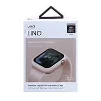 Uniq Lino apvalks Apple Watch 4 / 5 / 6 / SE 44mm - rozā