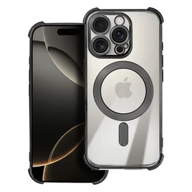 Viedtālruņa apvalks ANTISHOCK ELECTRO IPHONE 17 Air saderīgs ar MagSafe melns
