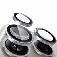 Aizsargstikls Tel Protect Titanium Lens 99% AR uz kameras Iphone 16/16 Plus caurspīdīgs (2 objektīvi)