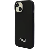 Audi Silikona apvalks iPhone 15 - melns