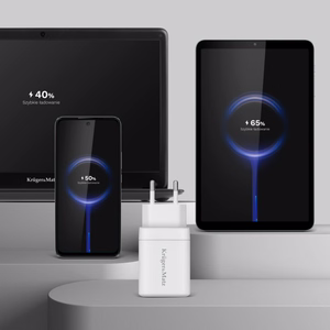 Kruger&Matz 45 W GaN tīkla lādētājs ar Power Delivery un Quick Charge