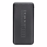 VEGER portatīvais lādētājs 10000 mAh 2A A10 (W1065) melna