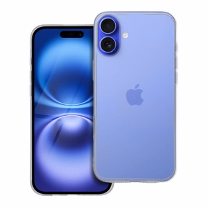 Caurspīdīgs viedtālruņa apvalks 2 mm IPHONE 16 Plus caurspīdīgs