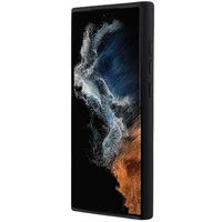 Karl Lagerfeld silikona Choupette metāla piespraude viedtālruņa apvalks Samsung Galaxy S24 Ultra - melns