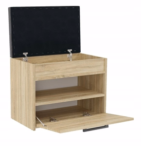 Topeshop PARMA MINI SONOMA slēgts apavu skapis, Sonoma ozols
