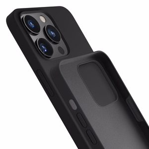 3mk Silikona viedtālruņa apvalks iPhone 16 Pro Max - melns