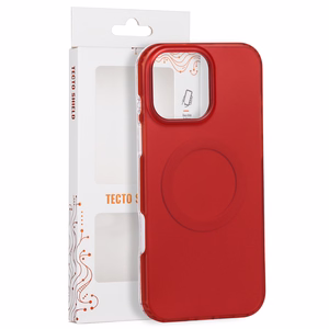 Tecto Shield Mistiq Mag vāciņš iPhone 16 Pro Max 6,9", sarkans