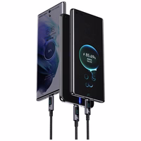 Kabelis USAMS Sufeng Series US-SJ673 66W 6A Fast Charging USB-C uz USB-A 1.2m tumšs