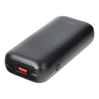 VEGER Portatīvais lādētājs 10000 mAh PD QC3.0 3A 20W S10 (W1135) melns