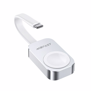 Acefast E21 5W bezvadu lādētājs Apple Watch - Sudraba krāsā