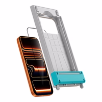 Benks rūdīts stikls Glass Warrior 2.0 AR-EZFita iPhone 17 Pro Max