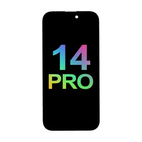 Mecanico Soft OLED ekrāns Incell iPhone 14 Pro ar rāmi (Support IC Transplant) - melns