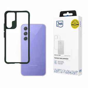 3mk Satīna bruņu apvalks+ Samsung Galaxy A54 5G - zaļš