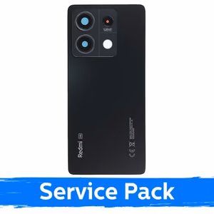 Aizmugurējais vāks saderīgs ar Xiaomi Redmi Note 13 5G / Graphite black / (Service Pack)