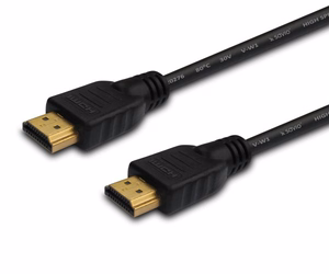 Savio CL-37 HDMI kabelis 1 m HDMI Type A (Standard) melns