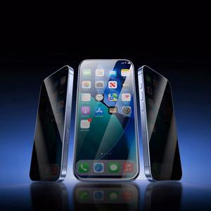 Rock rūdīts stikls Privacy pilns pārklājums anti-statisks priekš iPhone 17 Pro Max