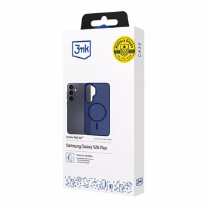 3mk Smoke MagCase zils – tālruņa vāciņš modelim Samsung Galaxy S26+