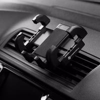 FORCELL F-GRIP regulārais automobiļa turētājs gaisa ventilācijai melns