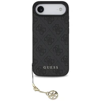 Guess 4G Charms Collection Magnētiskais viedtālruņa apvalks iPhone Air - melns