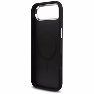 GUESS viedtālruņa apvalks (m) IPHONE 17 Air ar MagSafe saderīgs PU 4G W/Triangle Logo SL - melns
