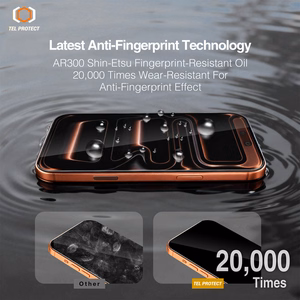 Rūdīts stikls Tel Protect 10X HD DLC Diamond Coating priekš Iphone 16