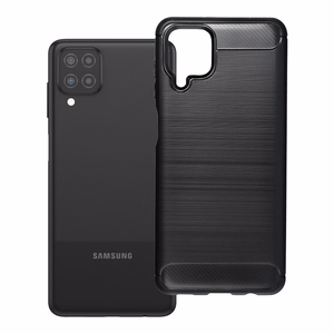 Maciņš SAMSUNG A12 Carbon 2.0 melns