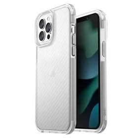 Uniq Combat viedtālruņa apvalks iPhone 13 Pro / iPhone 13 - caurspīdīgs