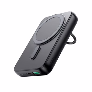 Внешний аккумулятор Joyroom (JR-W050) 10000mAh с беспроводной зарядкой (Magsafe 20W) чёрный