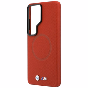 BMW M Metal Logo MagSafe vāciņš ierīcei Samsung Galaxy S26 Ultra, sarkans