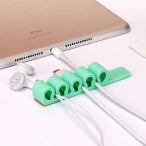 Silicone office organizer - green