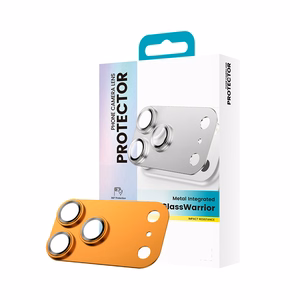 Benks Tempesarkans glass Glass Warrior Metal Integrated Lens Protector (C070) Iphone 17 Pro Max (lens 3 pieces) oranžs