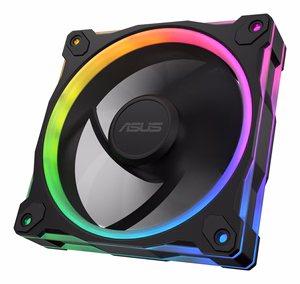 ASUS Prime MR120 ventilators ARGB Reverse melns 3in1 datora korpuss 12 cm 3 gab.