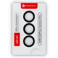 Forcell Premium kameras objektīva rūdītais stikls - Samsung Galaxy S25 Plus zila melna