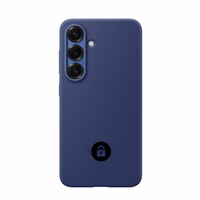 Maciņš "Silicone Cover" Samsung A165 A16 4G / A166 A16 5G / tumši zils / iepakojumā