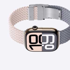 AmazingThing Blend ремешок для Apple Watch 42 мм комплект 2 шт. - розово-серый/розовый