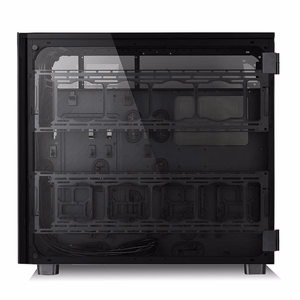 Thermaltake View 91 TG RGB datora korpuss, Ultra Tower, melns