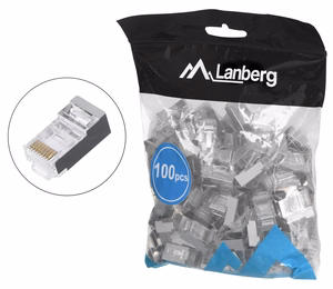 Lanberg PLS-5000EZ wire connector RJ-45 pelēks