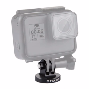 Puluz stiprinājums darbības kamerām ar 1/4" CNC vītni (melns)