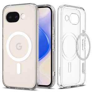 SPIGEN ULTRA HIBRĪDA MAGSAFE GOOGLE PIXEL 10A CAURSPĪDĪGS/BALTS