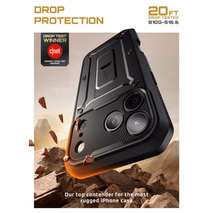 Supcase UB Pro Чехол для iPhone 17 Pro Max - чёрный