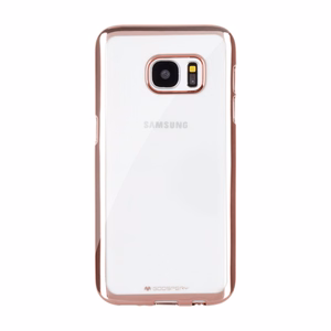 Mercury Ring2 vāciņš ierīcei Samsung Galaxy S7 Edge, rozā zelta krāsā