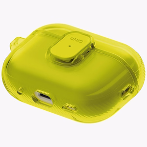 Uniq Glase Pro macins AirPods Pro 3 Lock macins - caurspidigs dzeltens