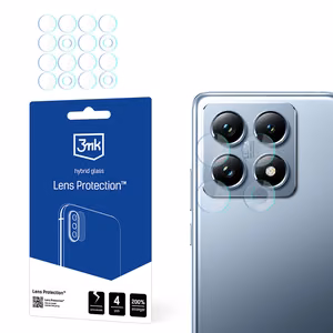 Hibrīdais stikls kameras lēcai 3mk Lens Protection paredzēts Xiaomi 14T / 14T Pro